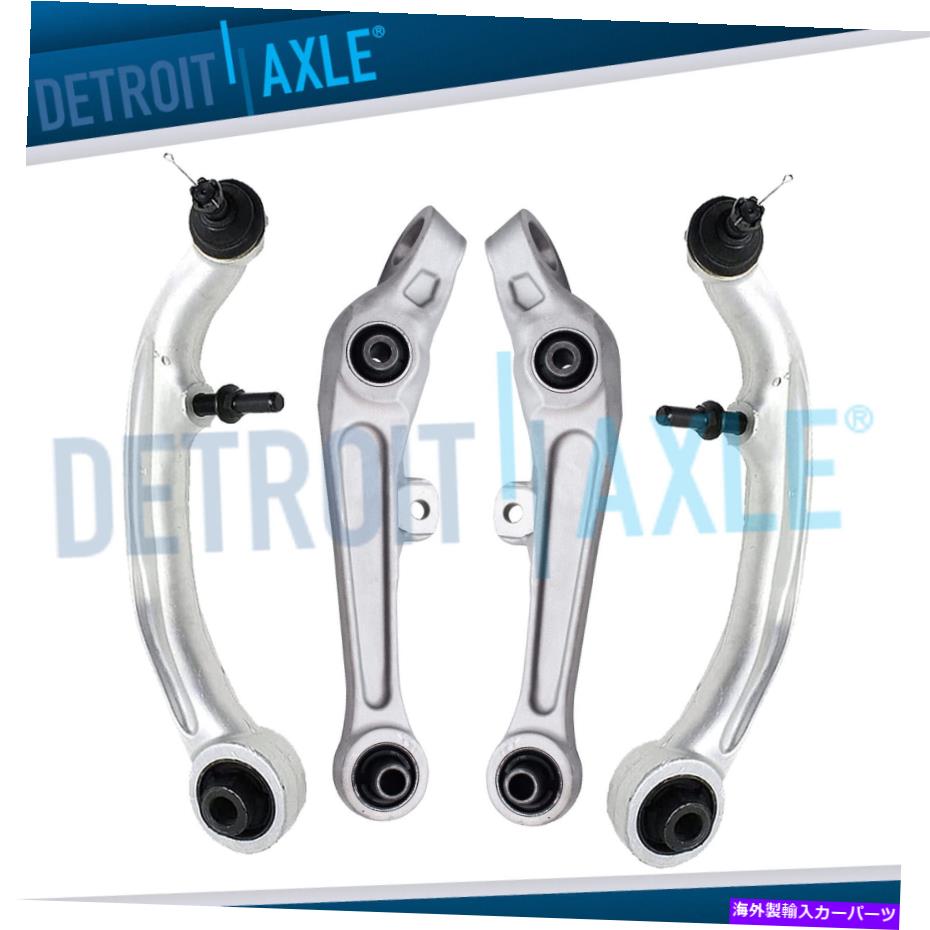 ボールジョイント 2003 2004 2005 2006 2007 Infiniti G35 RWDのフロントローワーコントロールアームキット Front Lower Control Arms Kit for 2003 2004 2005 2006 2007 Infiniti G35 RWD【並行輸入品】