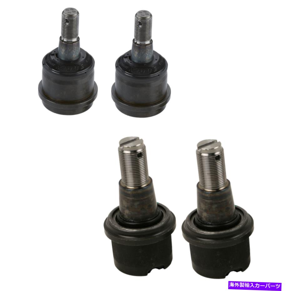 ボールジョイント RAM 2500 3500 2014-18のムーグ交換フロントアッパーボールジョイントとローワーボールジョイント Moog Replacement Front Upper & Lower Ball Joints For Ram 2500 3500 2014-18【並行輸入品】