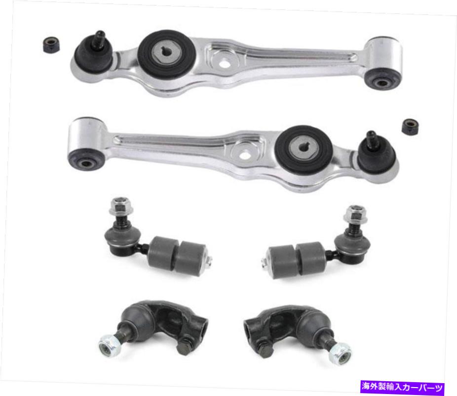 ボールジョイント 下部コントロールアームWブッシングボールジョイントタイロッドスウェイバーフォー99-02 Saab 9-3 6pc Lower Control Arm W Bushing Ball Joint Tie Rod Sway Barfor 99-02 SAAB 9-3 6pc【並行輸入品】