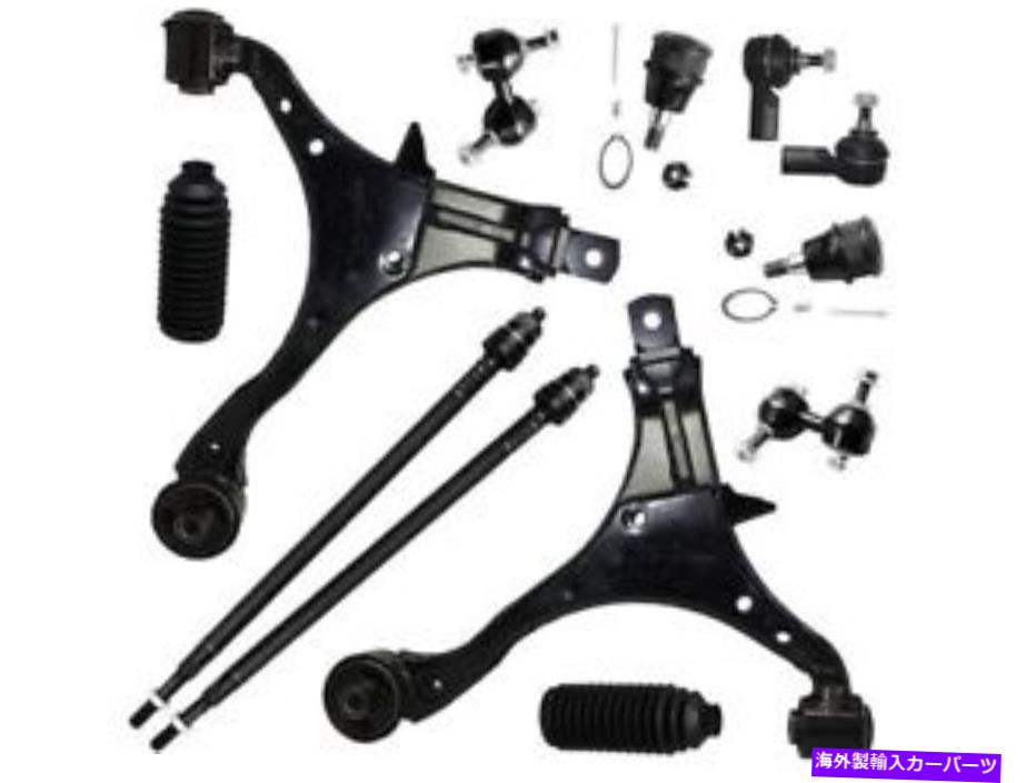ボールジョイント ホンダCRV BN51D1用のフロントコントロールアームボールジョイントタイロッドとスウェイバーリンクキット Front Control Arm Ball Joint Tie Rod and Sway Bar Link Kit For Honda CRV BN51D1【並行輸入品】