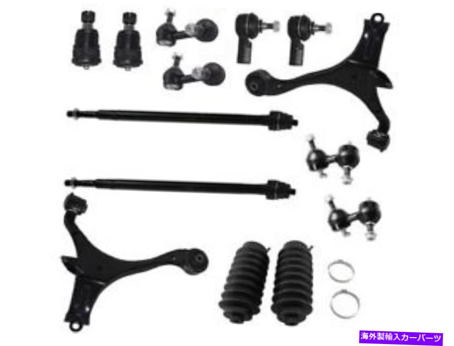 ボールジョイント CIVIC HD25X3用のコントロールアームボールジョイントタイロッドとスウェイバーリンクキット Control Arm Ball Joint Tie Rod and Sway Bar Link Kit For Civic HD25X3【並行輸入品】