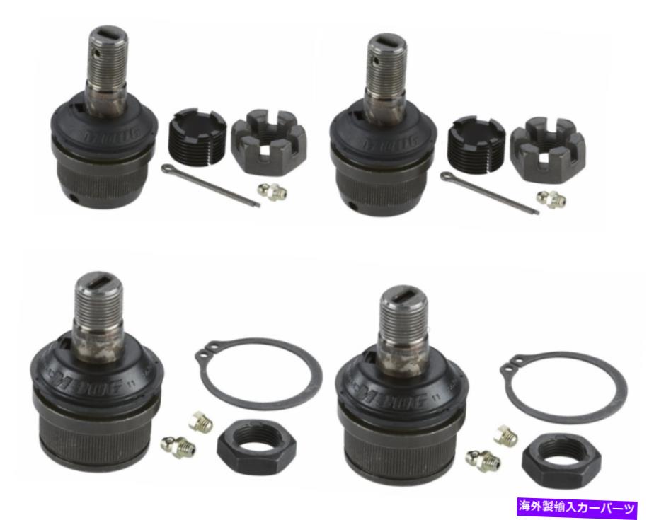 ボールジョイント ムーグボールジョイントエンドセットフォードダッジシェビーK8194T K8195Tの前面上部下 Moog Ball Joint End SET Front Upper Lower For Ford Dodge Chevy K8194T K8195T【並行輸入品】