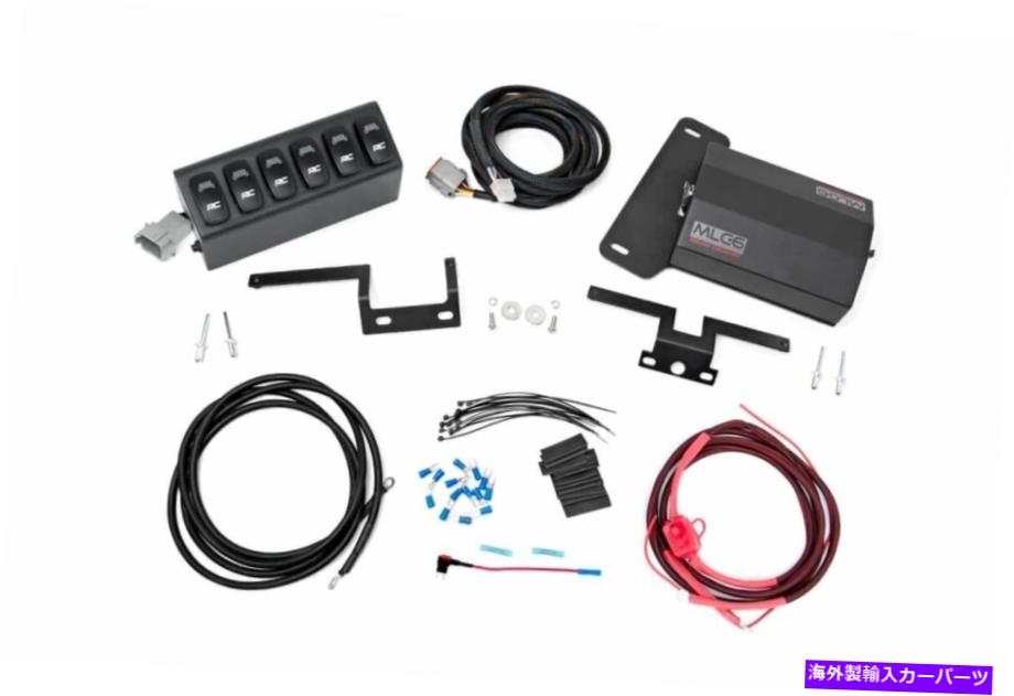 ボールジョイント ラフカントリー6ボタン2007-2018 Jeep JK -70959の複数のライトコントローラー Rough Country 6 Button Multiple Light Controller for 2007-2018 Jeep JK - 70959【並行輸入品】