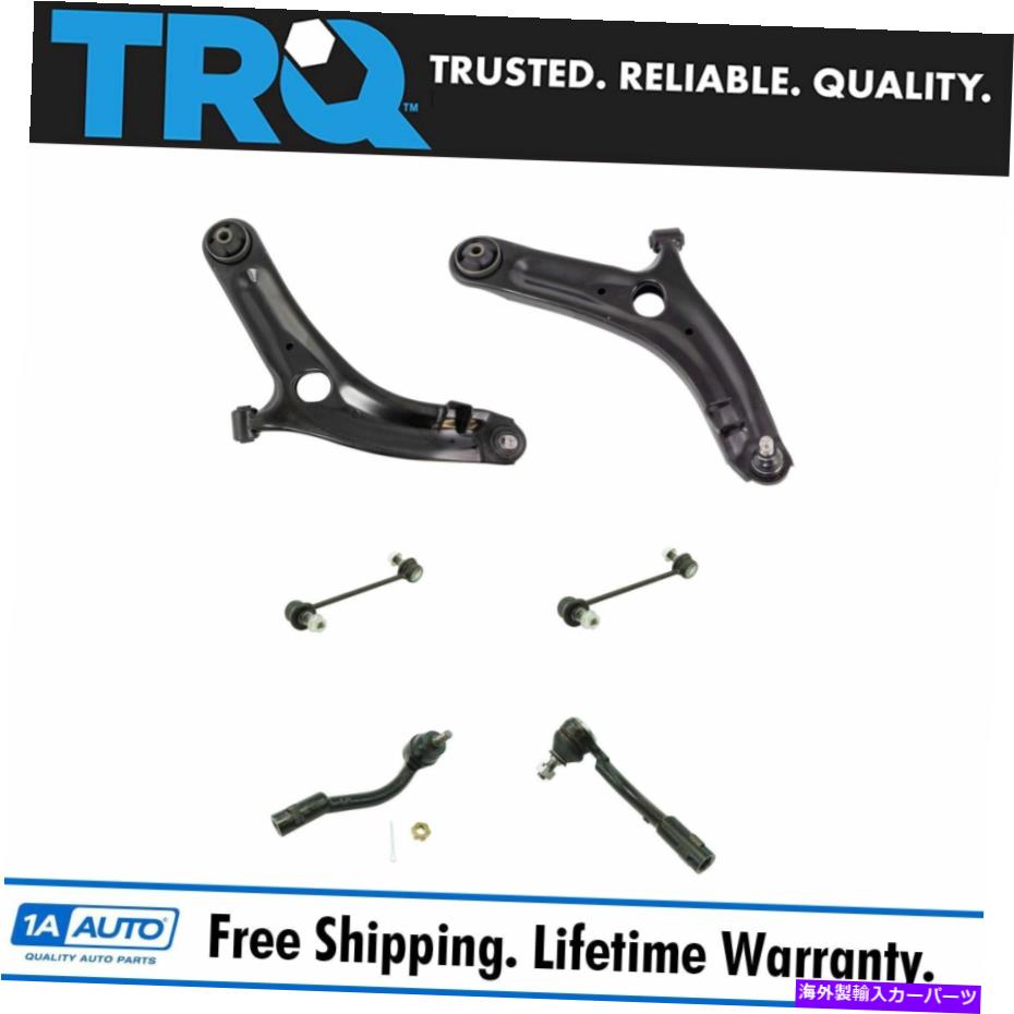 ボールジョイント TRQコントロールアームボールジョイントスウェイリンクタイロッドステアリングサスペンションキット6PC新しい TRQ Control Arms Ball Joints Sway Links Tie Rods Steering Suspension Kit 6pc New【並行輸入品】