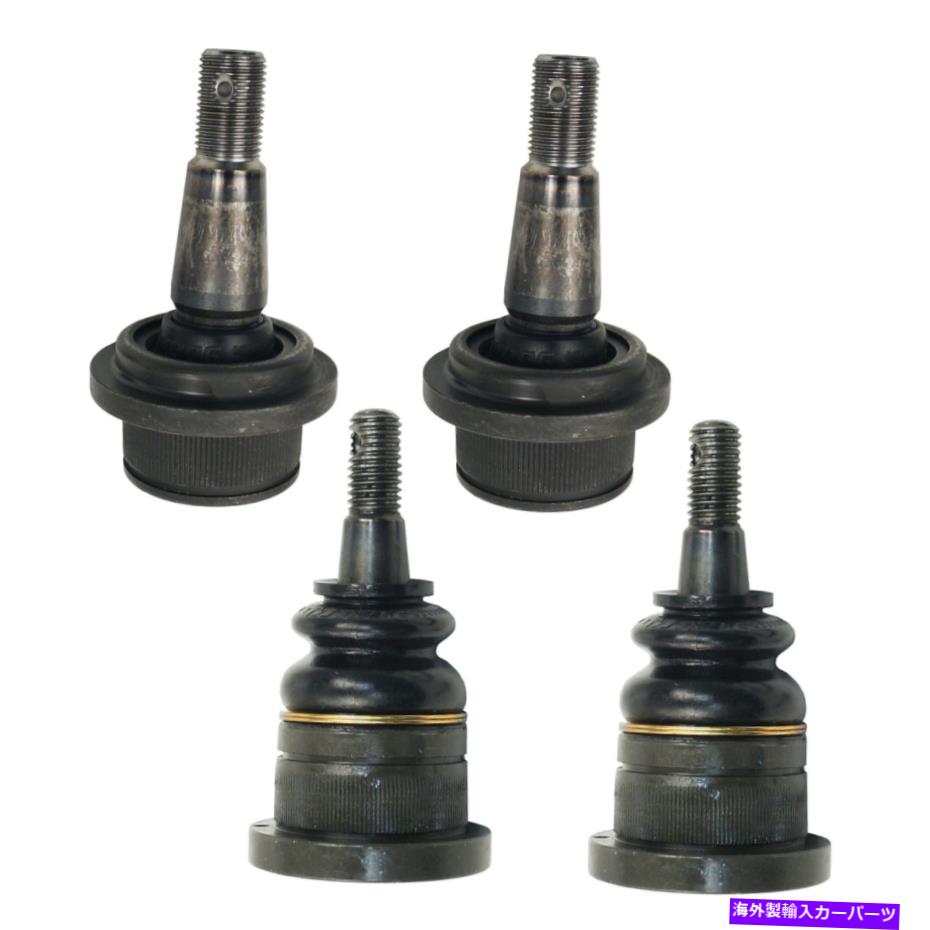 ボールジョイント Sierra Silveradoエスカレード雪崩 Moog New Upper & Lower Ball Joints For Sierra Silverado Escalade Avalanche【並行輸入品】