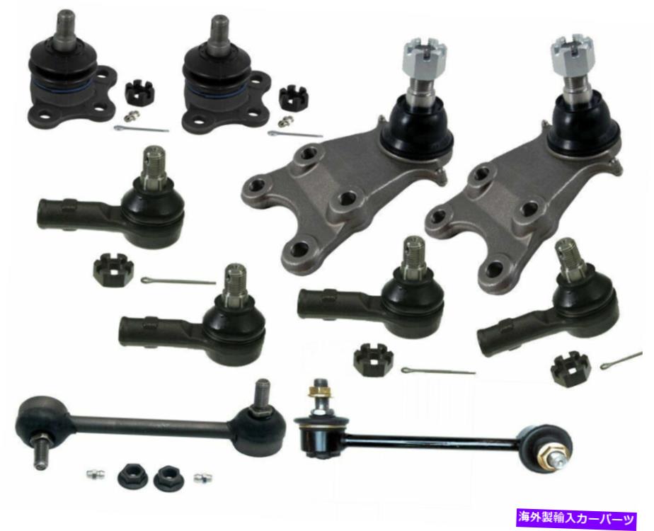 ボールジョイント Acura SLX 3.5L 3.2L 1996 1999の新しいタイロッドボールジョイントスウェイバーリンクキット New Tie Rods Ball Joints Sway Bar Links Kit For Acura SLX 3.5L 3.2L 1996 1999【並行輸入品】