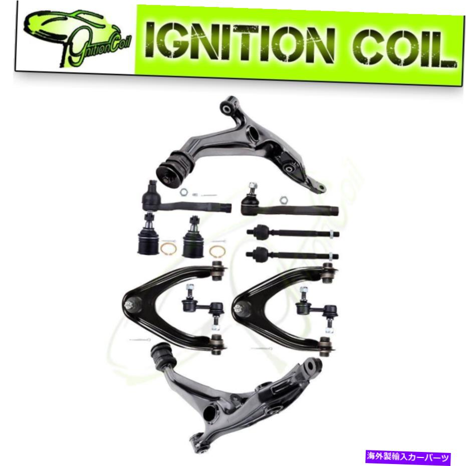 ボールジョイント ホンダCR-V 1997-2001の左上右コントロールアームボールジョイント12倍 12x Upper Left Right Control Arm Ball Joints For Honda CR-V 1997-2001【並行輸入品】
