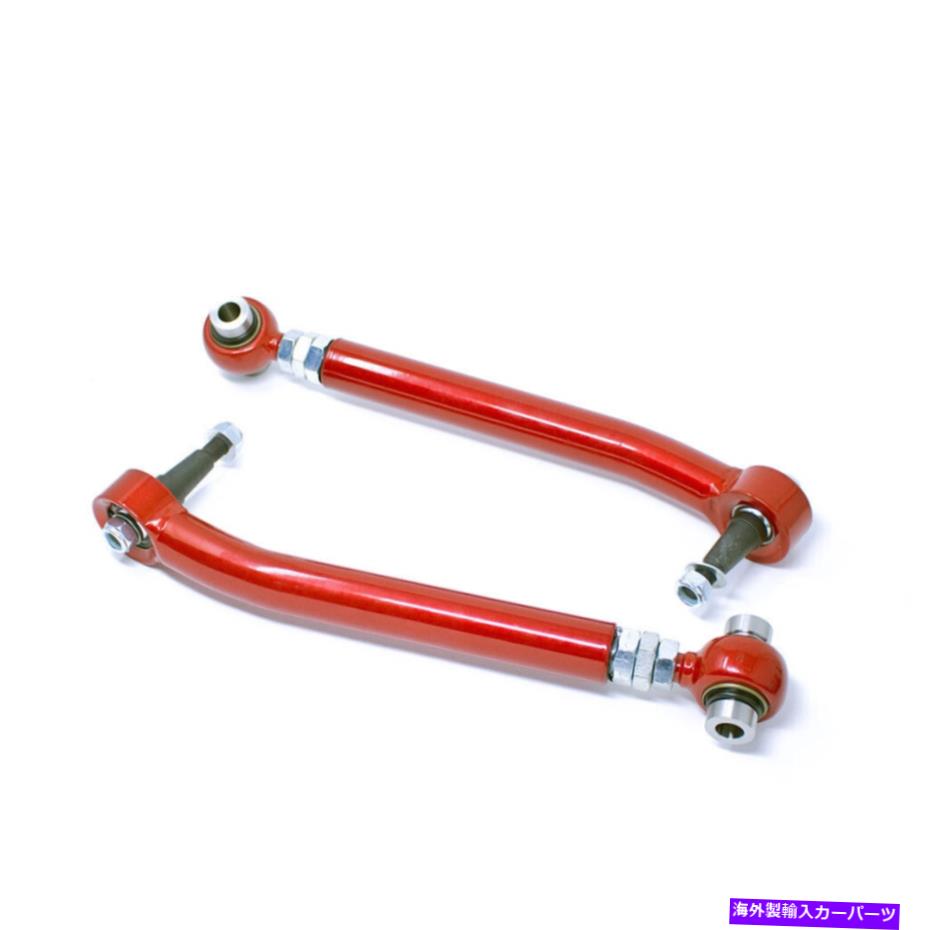 ボールジョイント 09-16ヒュンダイジェネシスクーペ用のゴッドスピード調整可能フロントキャンバーアームキット Godspeed Adjustable Front Lower Camber Arm Kit for 09-16 Hyundai Genesis Coupe【並行輸入品】