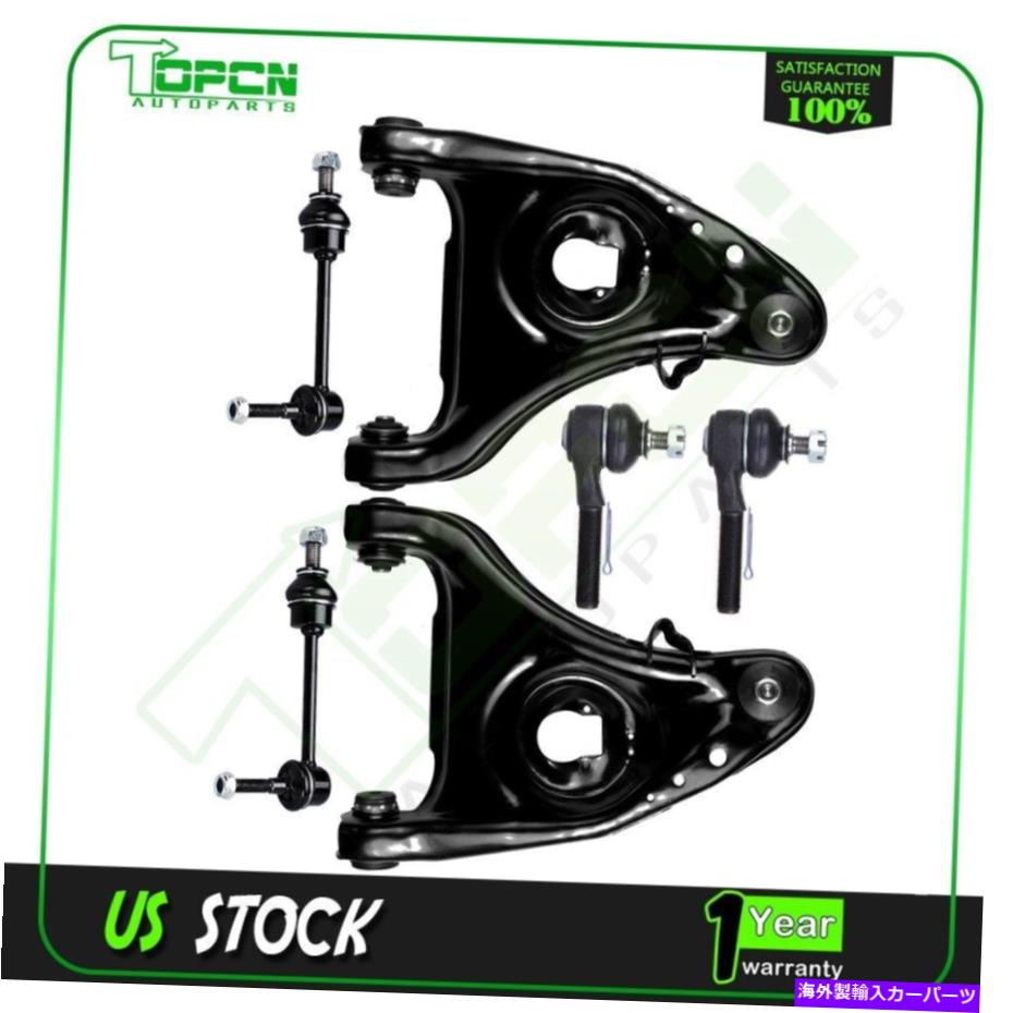 ボールジョイント 新しい6pc完全なフロントコントロールアームサスペンションキットフィットフォードクラウンビクトリア New 6pc Complete Front Lower Control Arm Suspension Kit Fits Ford Crown Victoria【並行輸入品】