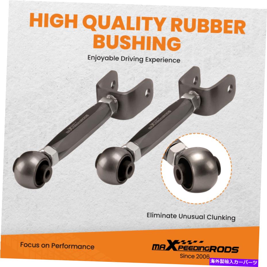 ボールジョイント テスラモデルy 2017年のテスラモデル3用のリア調整可能なトレーリングアームキット Rear Adjustable Trailing Arms Kit For Tesla Model 3 for Tesla Model Y 2017-up【並行輸入品】