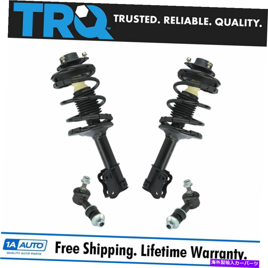 ボールジョイント TRQ 4PCフロントストラットスプリングアセンブリ＆スウェイバーエンドリンクキットの日産アルティマ TRQ 4pc Front Strut Spring Assembly & Sway Bar End Link Kit for Nissan Altima【並行輸入品】