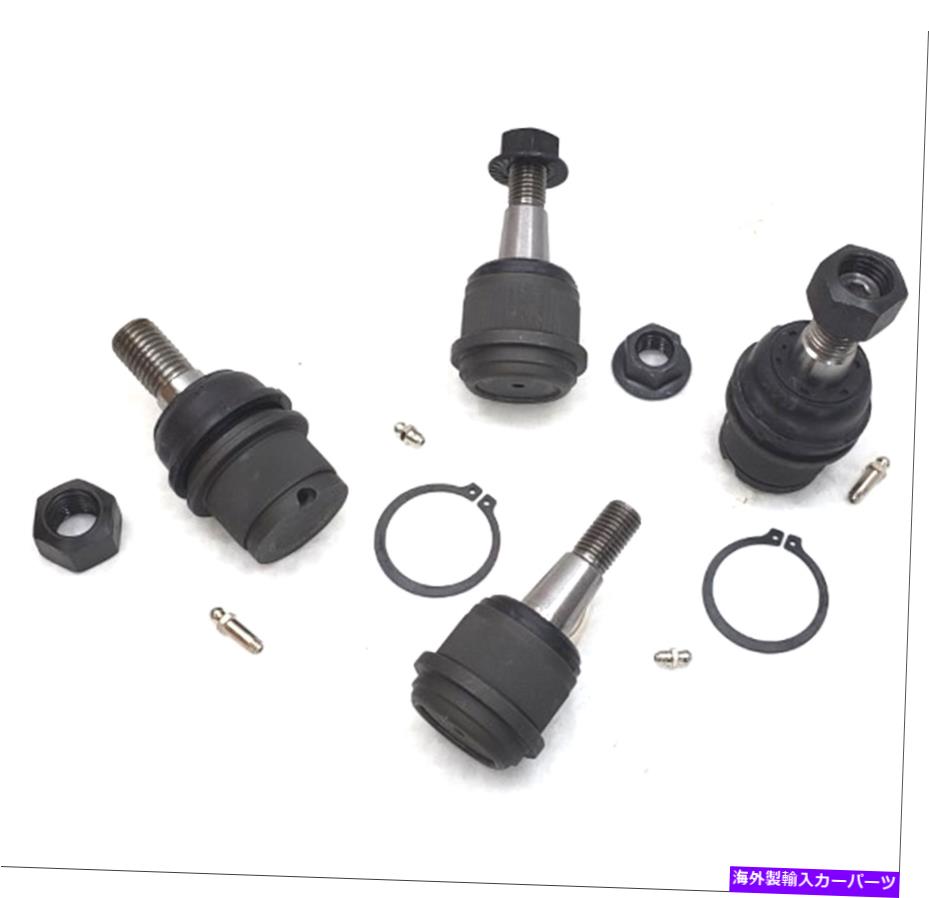 ボールジョイント XRFボールジョイントキットアッパーとローワーフィットダッジRAM 2500 3500 4x4 03-12新しい改善 XRF Ball Joint Kit Upper & Lower fits Dodge Ram 2500 3500 4x4 03-12 New Improved【並行輸入品】