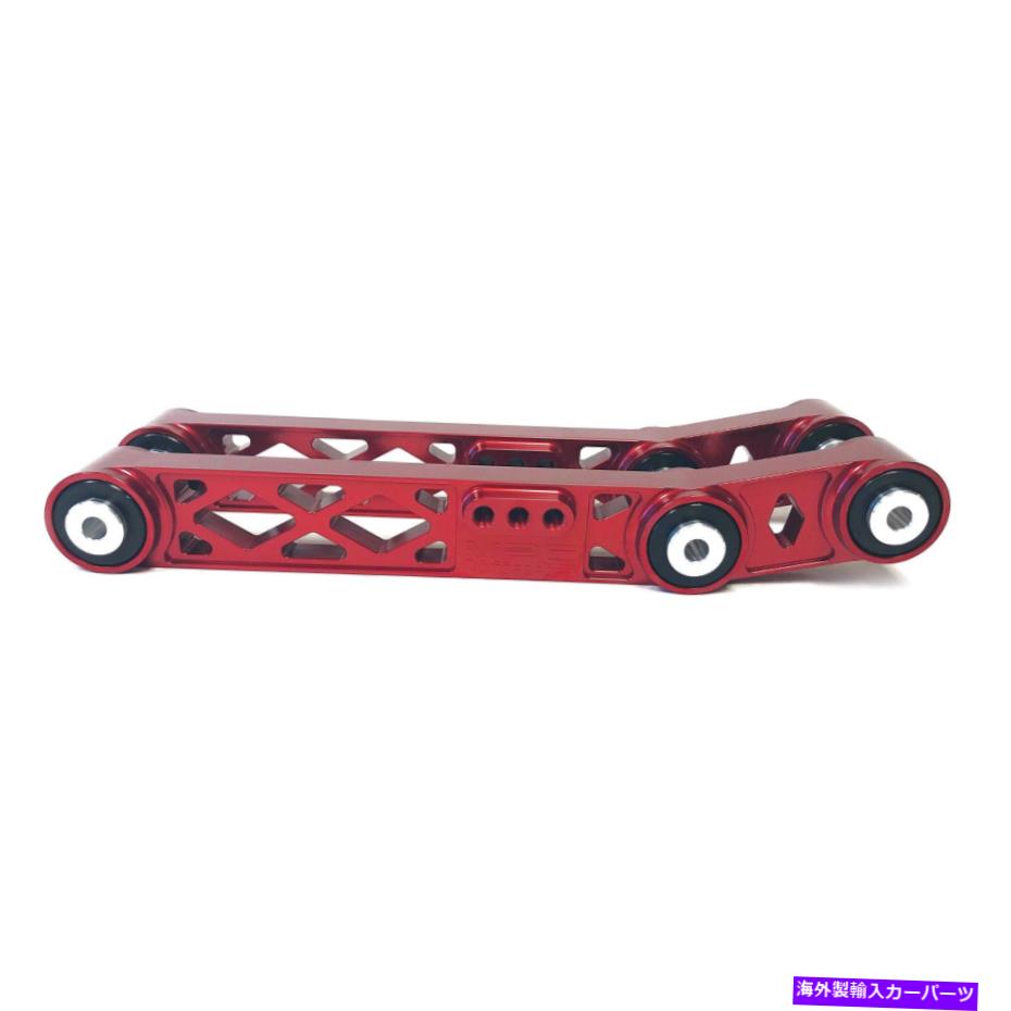 ボールジョイント MPCモータースポーツリアLCAコントロールアームEF DC EG Honda Civic Acura Integra [Red] MPC MOTORSPORT REAR LCA CONTROL ARM EF DC EG HONDA CIVIC ACURA INTEGRA [Red]【並行輸入品】