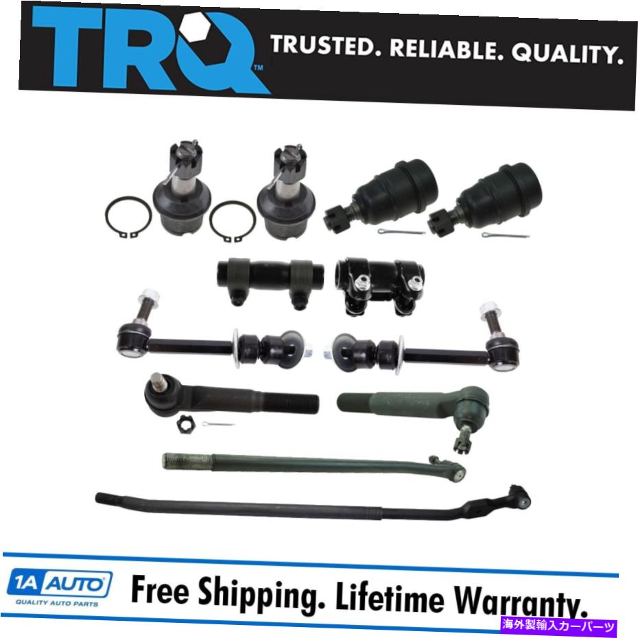 ボールジョイント TRQフロントボールジョイント＆タイロッド＆リンク適合2010-2013 Dodge Ram 2500 3500 TRQ Front Ball Joints & Tie Rods & Links Fits 2010-2013 Dodge Ram 2500 3500【並行輸入品】