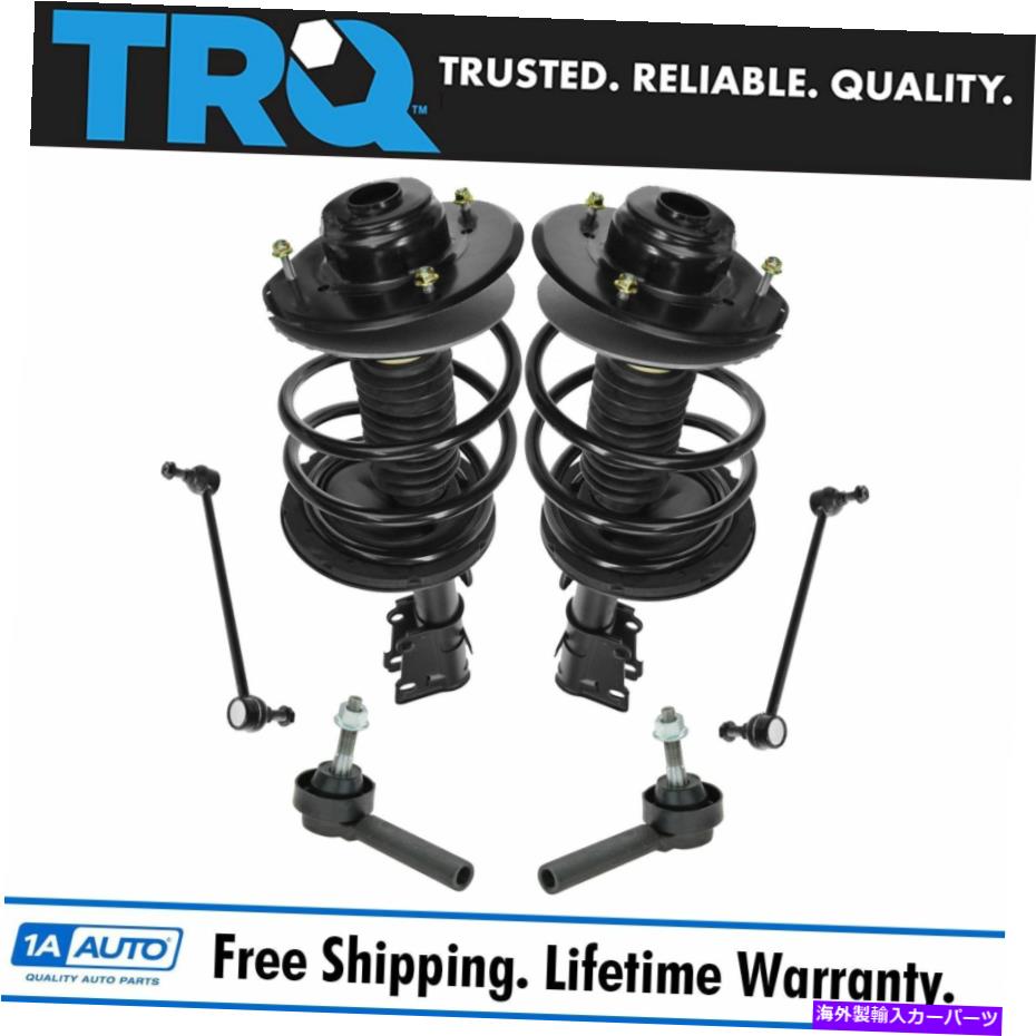 ボールジョイント TRQ 6 PCステアリング＆サスペンションキットストラット＆スプリングアセンブリタイロッドエンドリンク TRQ 6 pc Steering & Suspension Kit Strut & Spring Assemblies Tie Rods End Links【並行輸入品】