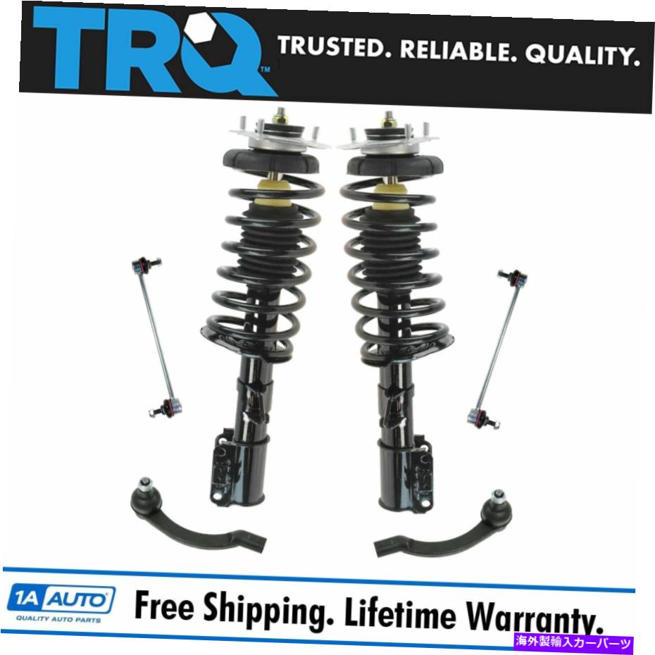 ボールジョイント TRQ 6 PCフロントストラットスプリングアセンブリアウタータイロッドとボルボ用のスウェイバーリンク TRQ 6 pc Front Strut Spring Assemblies Outer Tie Rods & Sway Bar Links for Volvo【並行輸入品】
