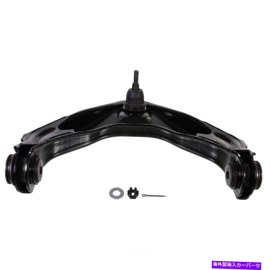 ボールジョイント サスペンションコントロールアームとボールジョイントアセンブリフロントアッパームーグCK620054 Suspension Control Arm and Ball Joint Assembly Front Upper Moog CK620054【並行輸入品】