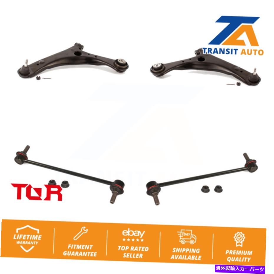 ボールジョイント フロントサスペンションコントロールアームボールジョイントリンクキットドッジグランドキャラバンタウン＆ Front Suspension Control Arm Ball Joint Link Kit For Dodge Grand Caravan Town &【並行輸入品】
