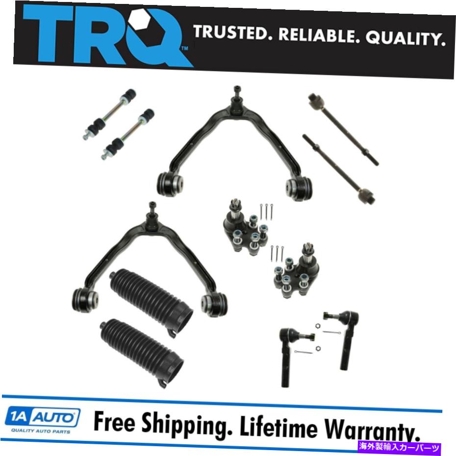 ボールジョイント シルバラードシエラコントロールアームボールジョイント12pcステアリングサスペンションキットのTRQ TRQ For Silverado Sierra Control Arm Ball Joint 12pc Steering Suspension Kit【並行輸入品】