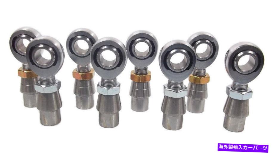 ボールジョイント Chromoly 4リンクキット3/4ハイムジョイント溶接スレッドバング.095 CHROMOLY 4 LINK KIT 3/4 HEIM JOINTS WELD-IN THREADED BUNGS .095【並行輸入品】