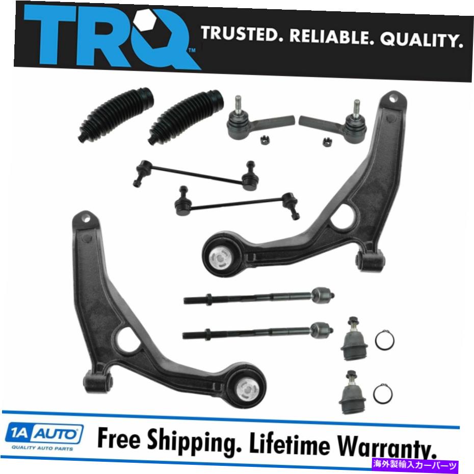 ボールジョイント フロントコントロールアームボールジョイントスウェイバーリンクタイロッドステアリングサスペンションキット12pc Front Control Arm Ball Joint Sway Bar Link Tie Rod Steering Suspension Kit 12pc【並行輸入品】