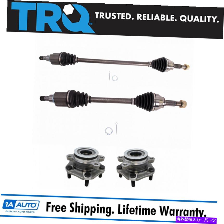 ボールジョイント TRQフロント完全CV車軸シャフトホイールベアリングキット4PC 13-19セントラ1.8L TRQ Front Complete CV Axle Shaft Wheel Bearing Kit 4pc for 13-19 Sentra 1.8L AT【並行輸入品】 71,935円