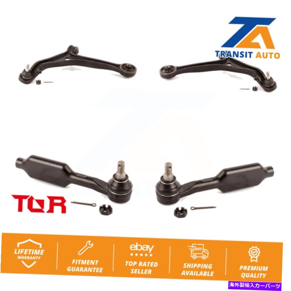 ボールジョイント フロントサスペンションコントロールアームアセンブリタイロッドエンドキットホンダオデッセイツーリング Front Suspension Control Arm Assembly Tie Rod End Kit For Honda Odyssey Touring【並行輸入品】