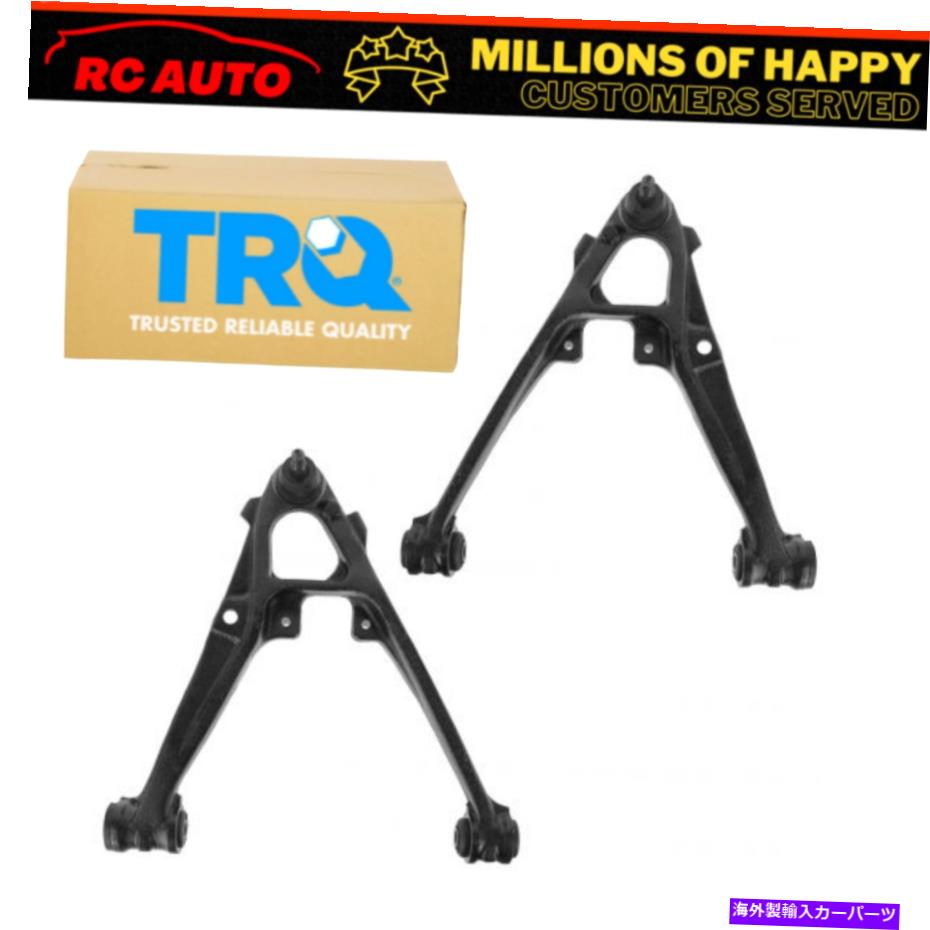 ボールジョイント TRQコントロールアーム＆ボールジョイントフロント下部ペアシボレーGMCピックアップ用鋳鉄 TRQ Control Arm & Ball Joint Front Lower Pair Cast Iron for Chevy GMC Pickup【並行輸入品】