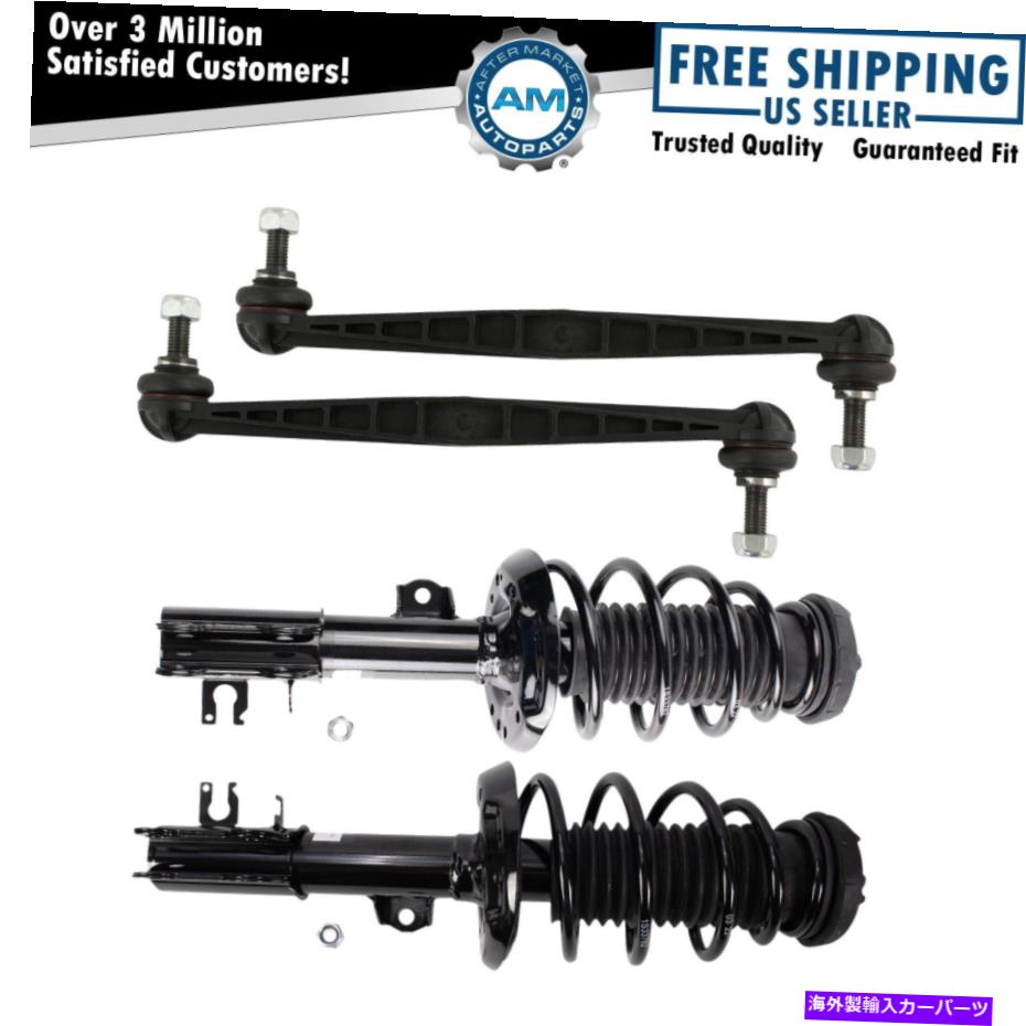 ボールジョイント Front Struts＆Links Kit Fits 2012-2019 Chevrolet Sonic Front Struts & Links Kit Fits 2012-2019 Chevrolet Sonic【並行輸入品】