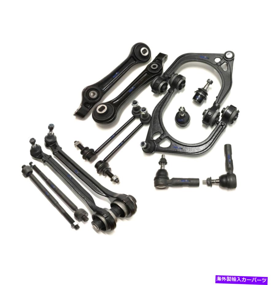 ボールジョイント 05-10ダッジマグナムクライスラー300 2WD用の14 PCステアリングシャーシサスペンションキット 14 pc Steering Chassis Suspension Kit For a 05-10 Dodge Magnum Chrysler 300 2WD【並行輸入品】
