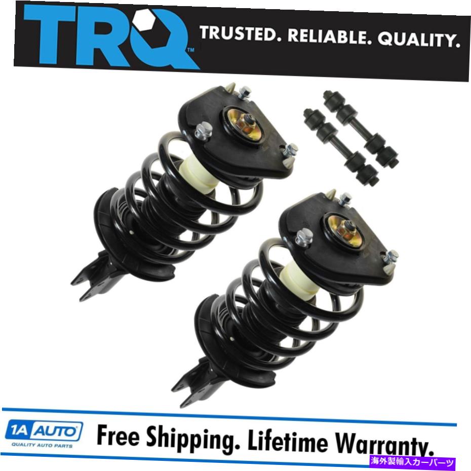 ボールジョイント Buick Olds Pontiac用のTRQフロントスウェイバーリンクストラット＆スプリングアセンブリセット4 TRQ Front Sway Bar Link Strut & Spring Assembly Set of 4 for Buick Olds Pontiac【並行輸入品】
