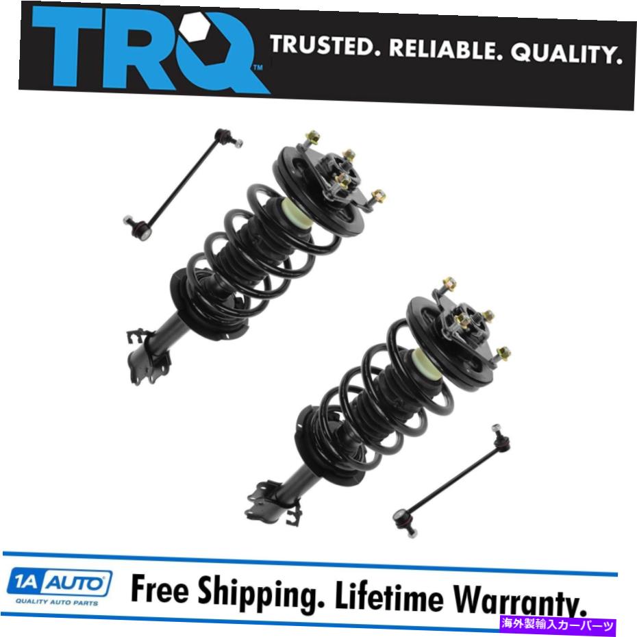 ボールジョイント TRQ STRUT SPRING SWAY BAR END LINK KIT KITセット4のマツダトリビュートフォードエスケープ TRQ Strut Spring Sway Bar End Link Kit Set of 4 for Mazda Tribute Ford Escape【並行輸入品】