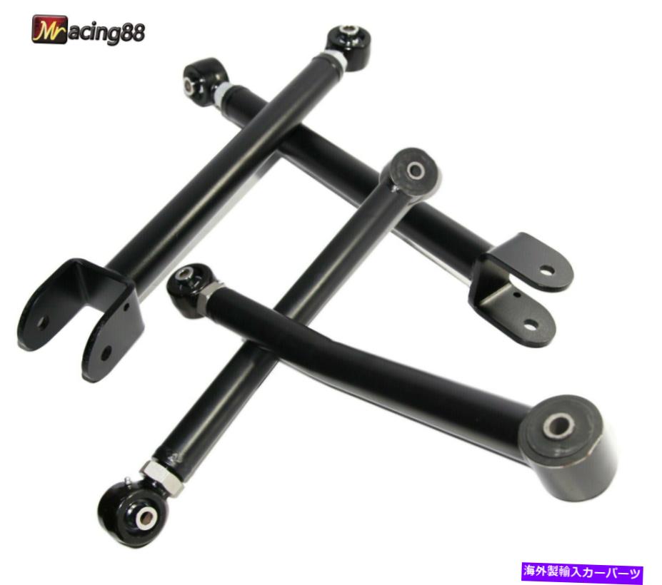ボールジョイント フロントアッパー+下部adj。コントロールアームフィット07-18ジープラングラー無制限JK 4WD/2WD Front Upper+Lower Adj. Control Arm Fit 07-18 Jeep Wrangler Unlimited JK 4WD/2WD【並行輸入品】 71,088円