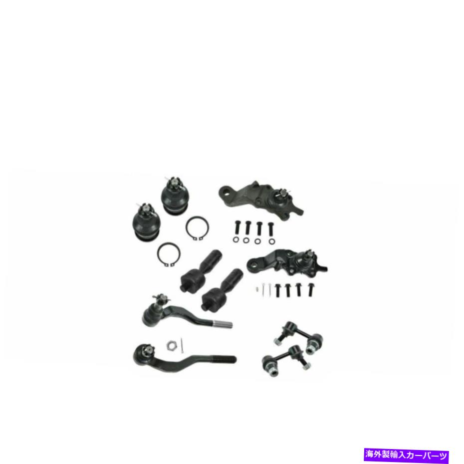 ボールジョイント 10PCキットボールジョイントタイロッドスウェイバーリンク01-04トヨタタコマピックアップ4WD 10pc Kit Ball Joint Tie Rod Sway Bar link For 01-04 Toyota Tacoma Pickup 4WD【並行輸入品】 129,250円
