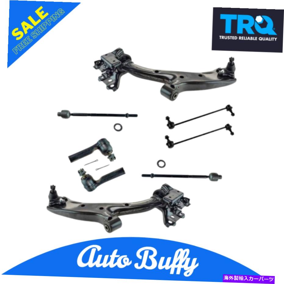 ボールジョイント TRQ 8PCキットタイロッドエンドコントロールアームボールジョイントスウェイバーリンクLH RHフィット07-11 CRV TRQ 8pc Kit Tie Rod End Control Arm Ball Joint Sway BarLink LH RH Fits 07-11 CRV【並行輸入品】