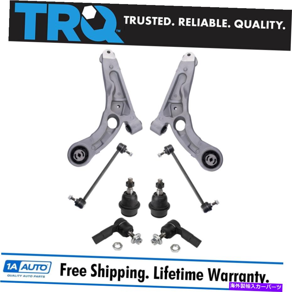 ボールジョイント TRQフロントローワーコントロールアームボールジョイントタイロッドリンク14-18ジープチェロキー TRQ Front Lower Control Arms Ball Joints Tie Rods Links Fits 14-18 Jeep Cherokee【並行輸入品】