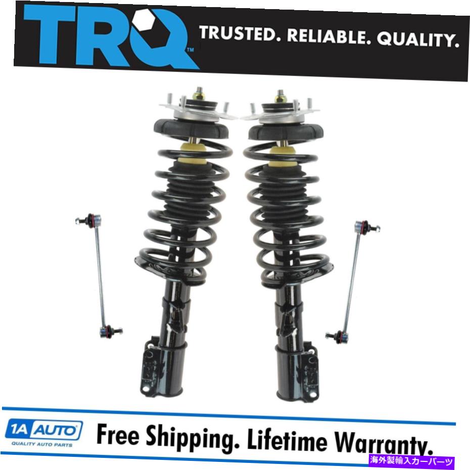 ボールジョイント フロントクイック完全なストラットスプリングアセンブリスウェイバーエンドリンクキットセット4PC新規 Front Quick Complete Strut Spring Assembly Sway Bar End Links Kit Set 4pc New【並行輸入品】