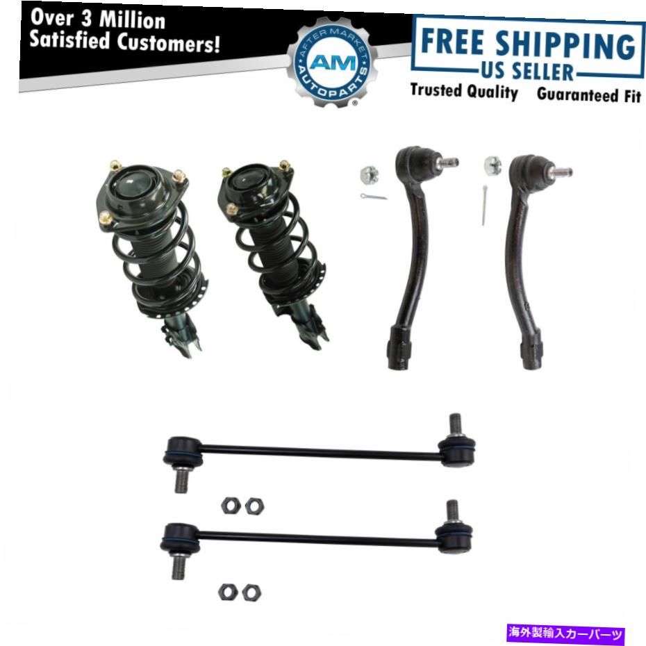 ボールジョイント フロントタイロッドスウェイバーリンク完全装填済みストラットサスペンションキット6pc for Elantra Front Tie Rod Sway Bar Link Complete Loaded Strut Suspension Kit 6pc for Elantra【並行輸入品】 72,842円