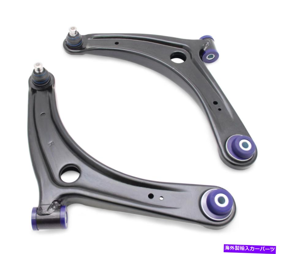 ボールジョイント 三菱ランサーのためのスーパープロフロントローワーコントロールアームX2 cj cy 07-17 ralliart SUPERPRO FRONT LOWER CONTROL ARM X2 FOR MITSUBISHI LANCER CJ CY 07-17 RALLIART【並行輸入品】｜Us Custom Parts Shop USDM