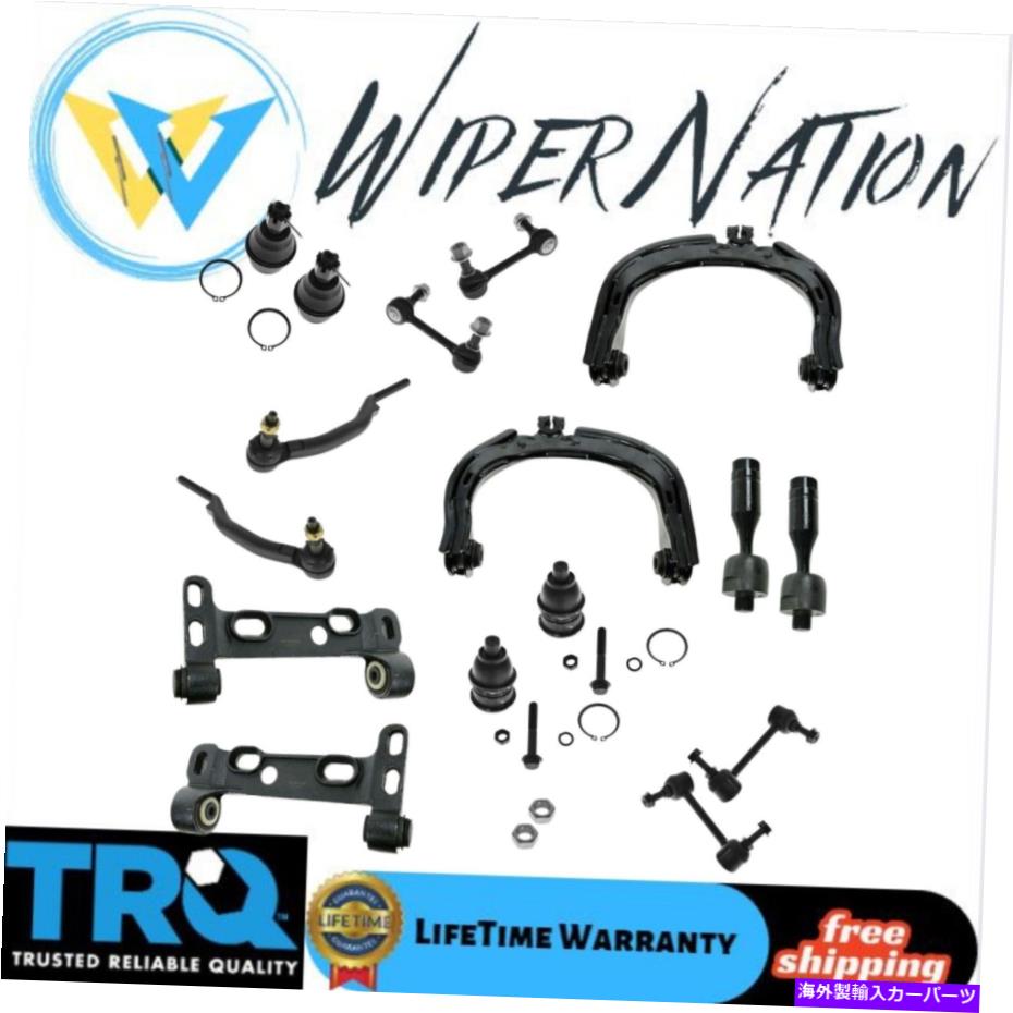 ボールジョイント TRQボールジョイントコントロールアームタイロッドエンドスウェイバーリンクキットシボレーGMCビュイック TRQ Ball Joint Control Arm Tie Rod End Sway Bar Link Kit for Chevy GMC Buick【並行輸入品】