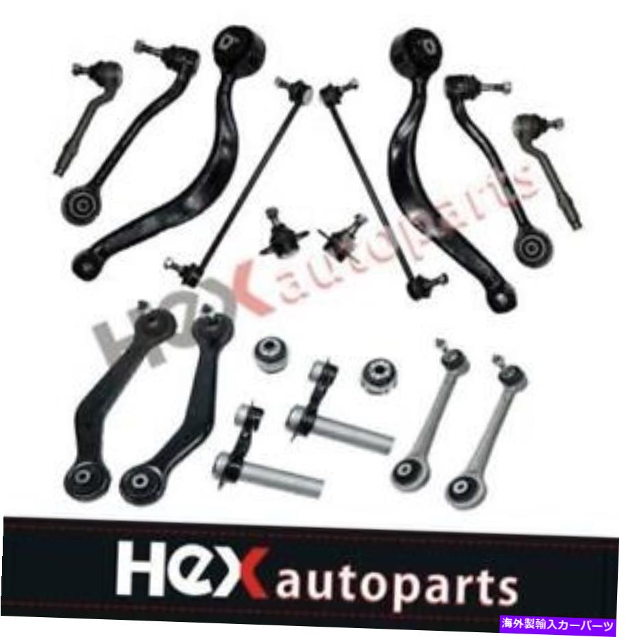 ボールジョイント フロントリアコントロールアームボールジョイントブッシングタイロッドBMW x5用サスペンションキット Front Rear Control Arms Ball Joint Bushing Tie Rods Suspension Kit for BMW X5【並行輸入品】