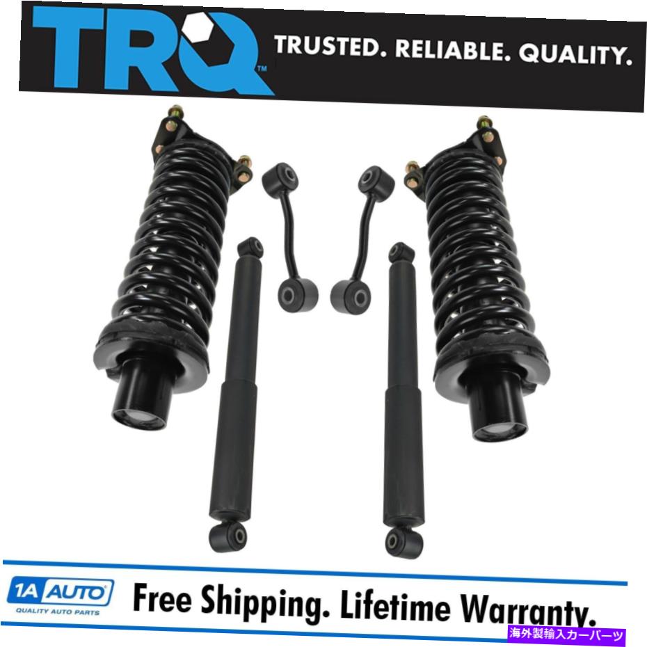 ボールジョイント TRQ 6PCフロントサスペンションストラットアセンブリスウェイバーエンドリンクとリアショック付き TRQ 6pc Front Suspension Strut Assembly with Sway Bar End Links & Rear Shocks【並行輸入品】|Us Custom Parts Shop USDM