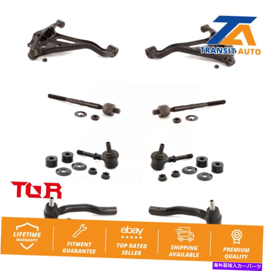 ボールジョイント スズキXL-7グランド用のフロントコントロールアーム＆ボールジョイントタイロッドエンドリンクキット（8PC） Front Control Arm & Ball Joint Tie Rod End Link Kit (8Pc) For Suzuki XL-7 Grand【並行輸入品】