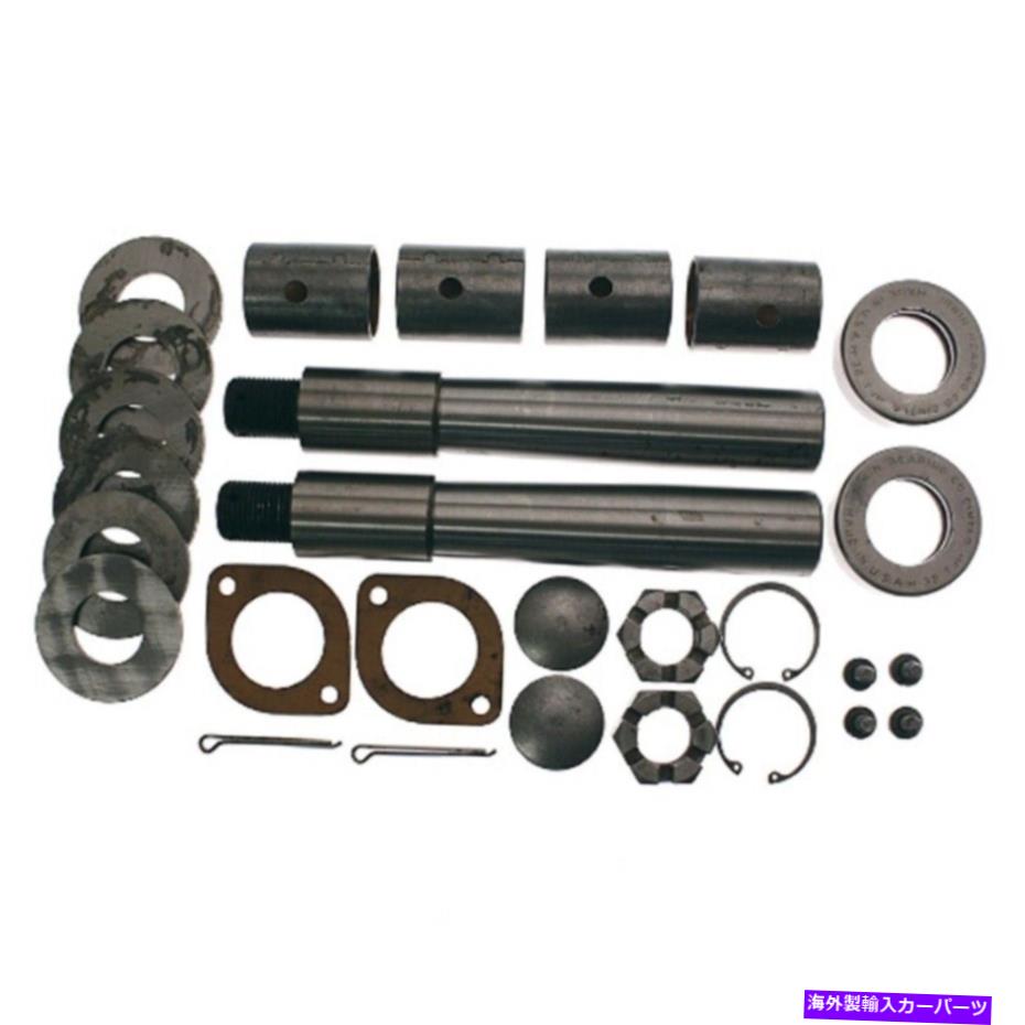 ボールジョイント GMCのフロントステアリングキングピンセット2PC 370 F370レアパーツ30349 Front Steering King Pin Set 2pc for GMC 370 F370 Rare Parts 30349【並行輸入品】
