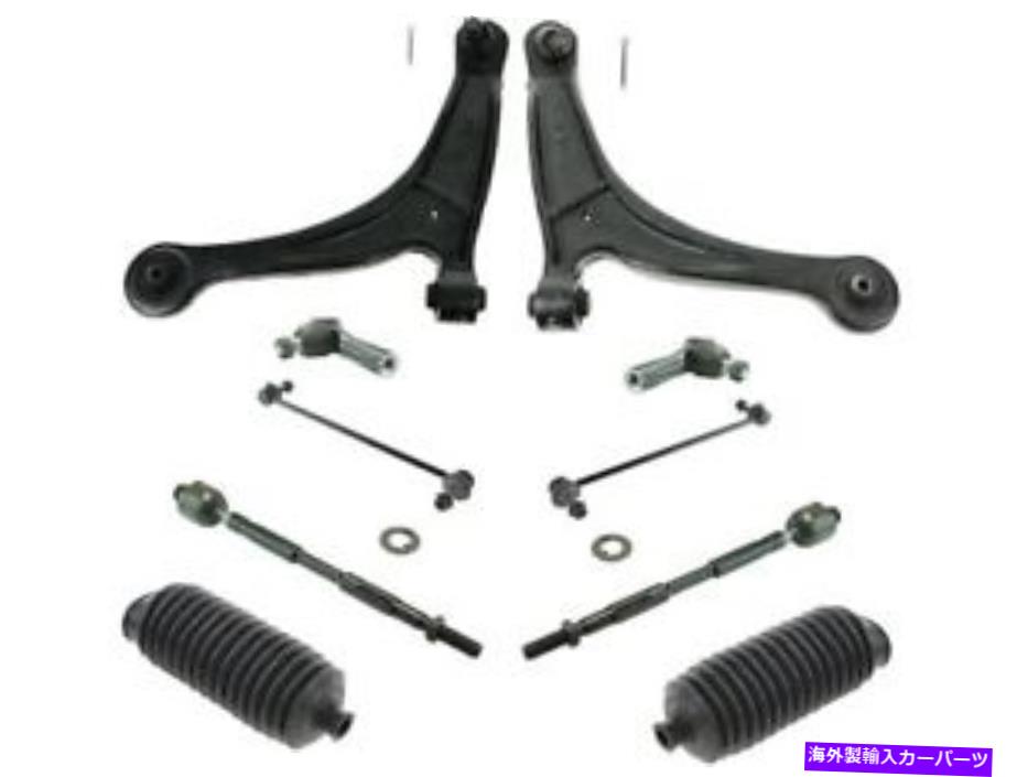 ボールジョイント リッジラインPR92J2用のフロントコントロールアームボールジョイントタイロッドとスウェイバーリンクキット Front Control Arm Ball Joint Tie Rod and Sway Bar Link Kit For Ridgeline PR92J2【並行輸入品】