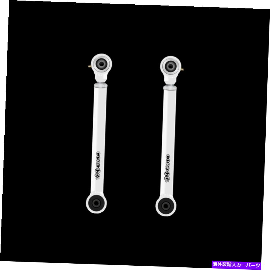 ボールジョイント コア4x4調整可能なコントロールアームティア2リアローワーフィットジープラングラーJK/JKU Core 4x4 Adjustable Control Arms Tier 2 Rear Lower Fits Jeep Wrangler JK/JKU【並行輸入品】