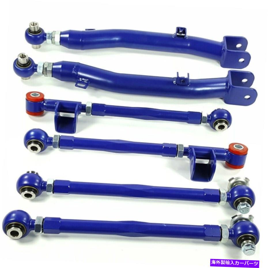 ボールジョイント 6PCコントロールアームサスペンションスバルインプレッサWRX STI 2.0/ 2.5L EJ20/ EJ25ブルー 6PC Control Arms SuspensionFor Subaru Impreza WRX STi 2.0/ 2.5L EJ20/ EJ25 Blue【並行輸入品】 77,198円
