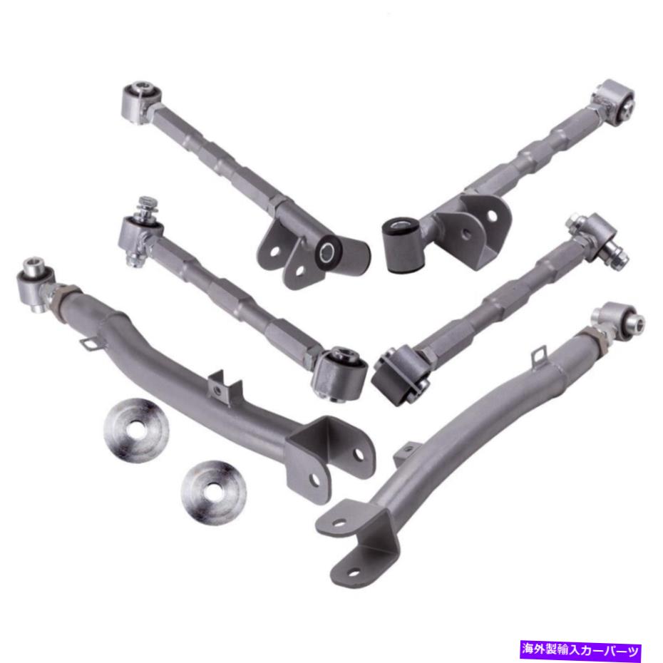 ボールジョイント リアフル調整可能なラテラルリンクトラリングアーム6リンクキットスバルインプレッサWRX Rear Full Adjustable Lateral Link Traling Arm 6 Link Kit for Subaru Impreza WRX【並行輸入品】