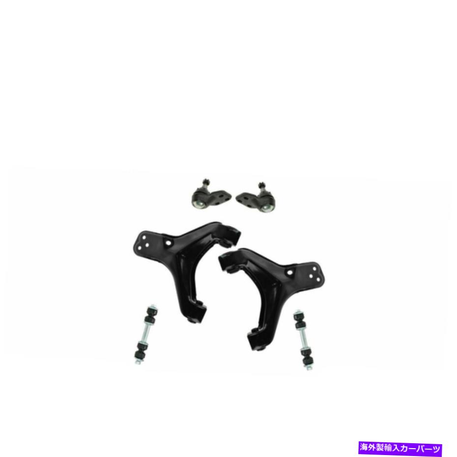 ボールジョイント フロントコントロールアームボールジョイントスタビライザースウェイバーリンクセット6PC Front Control Arm Ball Joint Stabilizer Sway Bar Link Set 6pc【並行輸入品】