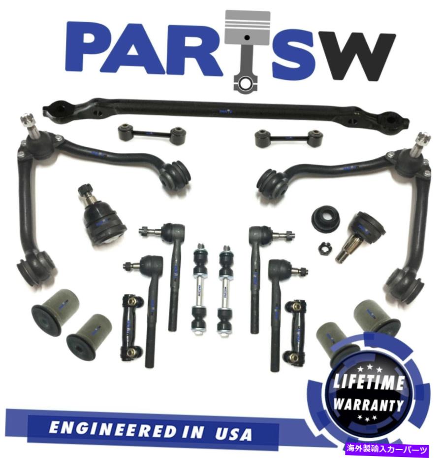 ボールジョイント 19の新しいPCサスペンションキット 19 New Pc Suspension Kit for C1500 Suburban Tahoe Yukon Tie Rod Ends Center Link【並行輸入品】